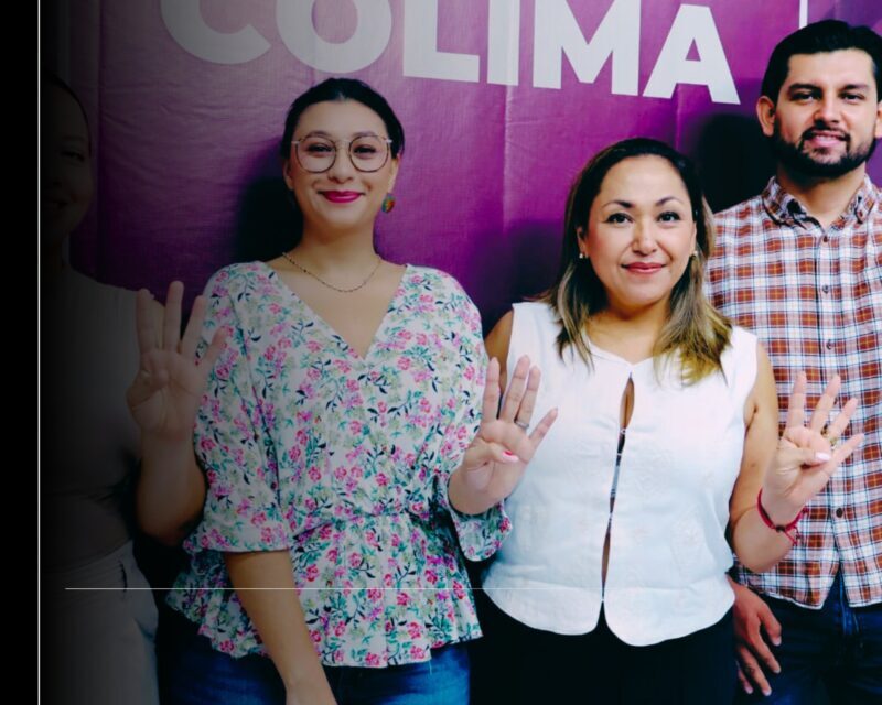 El Pueblo salió el domingo a respaldar a Claudia Sheinbaum: Morena Colima