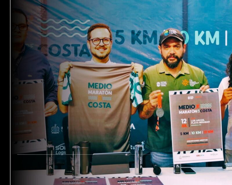 Subsectur y Ultra Costa Trail presentan el Medio Maratón de la Costa en Manzanillo