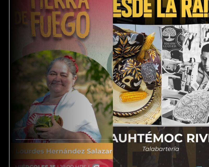 Canal 12 TV presenta vida y obra de Cuauhtémoc Rivera y Lourdes Hernández, este miércoles