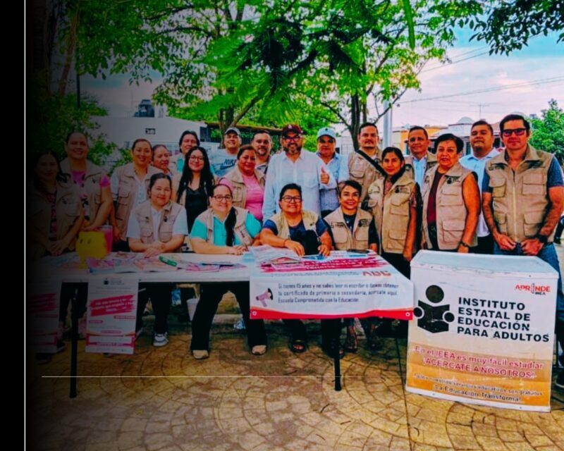 Con ‘Caravana Educativa en tu Colonia’, IEEA Colima refuerza estrategia de incorporación