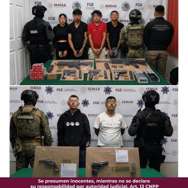 Mesa de Coordinación Estatal informa detención de 6 personas y desmantelamiento de célula delictiva 'Jalipa' del CJNG