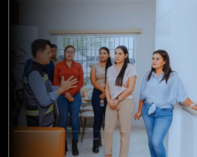 Indira Vizcaíno supervisó la construcción de más de mil Viviendas para el Bienestar en Villa de Álvarez