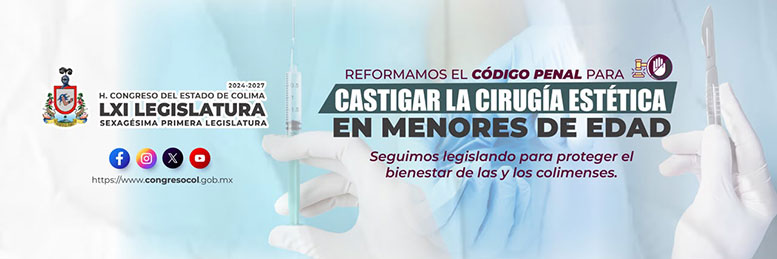 Congreso del Estado de Colima - Banner