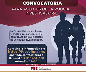 Fiscalía General del Estado de Colima - Banner