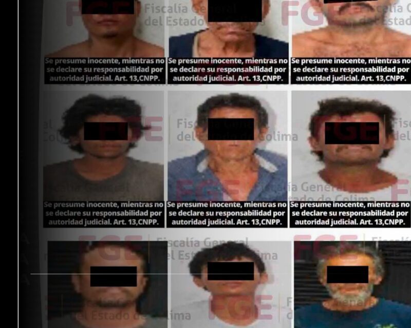 En cateos, detienen a nueve hombres e incautan envoltorios con ICE