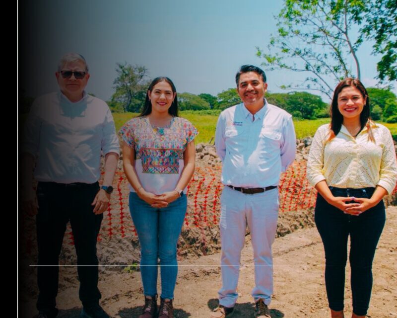 Gobernadora Indira Vizcaíno y titular de Conagua supervisaron avance de 45% en la construcción del acueducto ‘Agua para Colima’