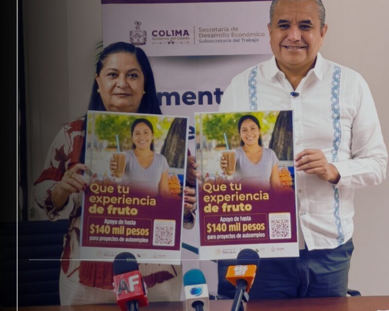 Gobierno de Indira Vizcaíno abre convocatoria 2026 para apoyar el autoempleo; destinará 2 mdp