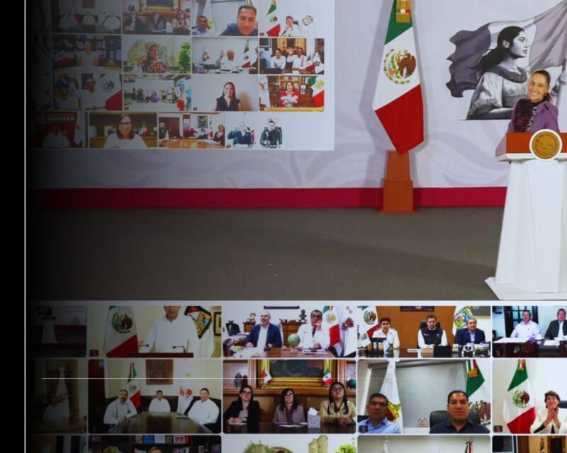 Indira Vizcaíno participa en enlace con la Presidenta Sheinbaum; habrá 198 nuevos consultorios en el estado de Colima