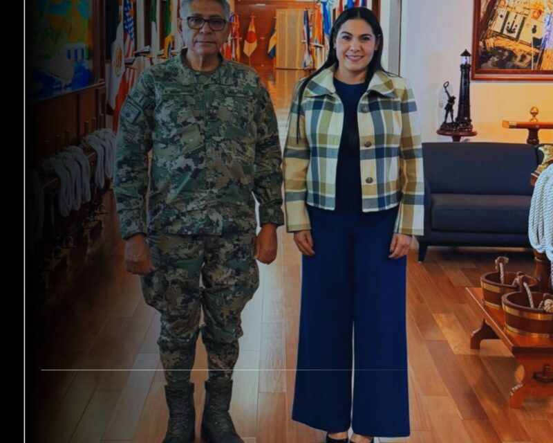 Gobernadora de Colima y Secretario de Marina dan seguimiento a acciones a favor del estado y del Puerto de Manzanillo