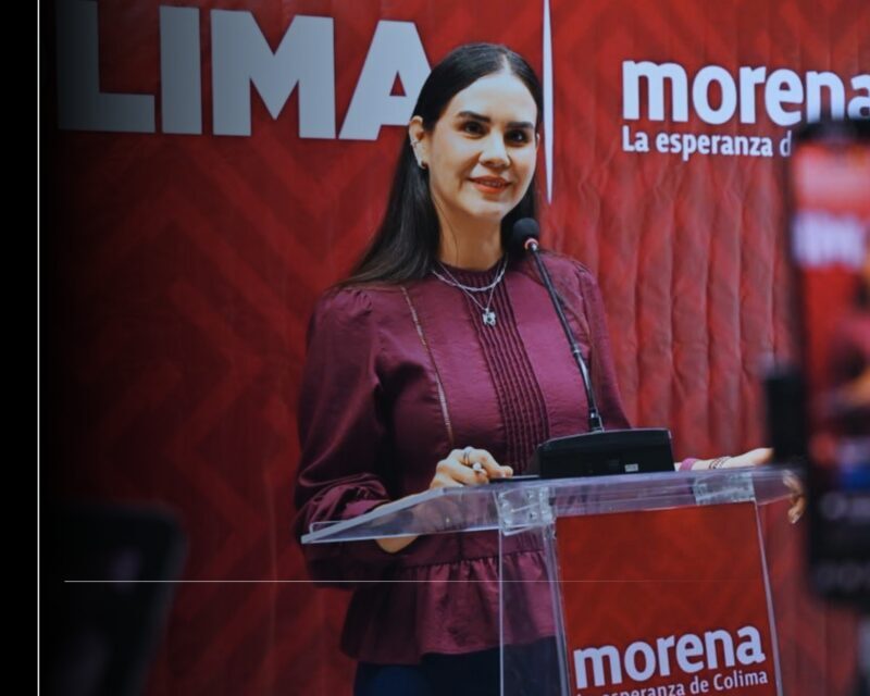 Rosi Bayardo agradece al pueblo colimense el respaldo para asumir la Coordinación Estatal de la Defensa de la Transformación