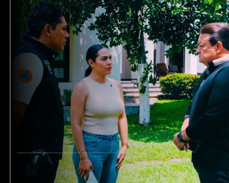 Indira Vizcaíno participa en la instalación del Comité Nacional de Emergencias y en el Simulacro por el S-19