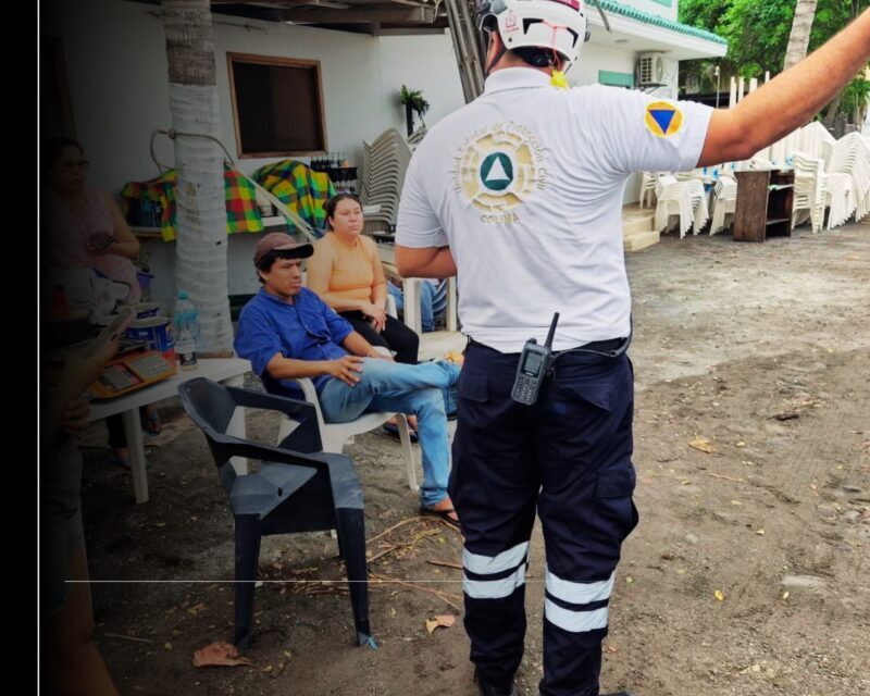 ‘Polo’ es huracán categoría 4 y UEPC da seguimiento puntual; en Tecomán se cierran playas y Manzanillo aumenta medidas