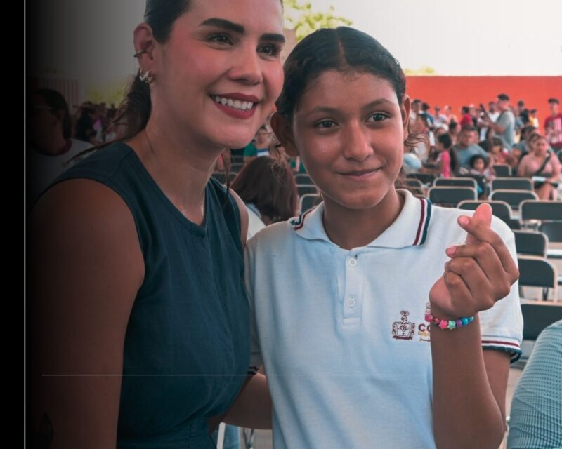Rosi Bayardo invita a defender y aprovechar las becas para todos los niveles creadas por gobiernos de la 4T