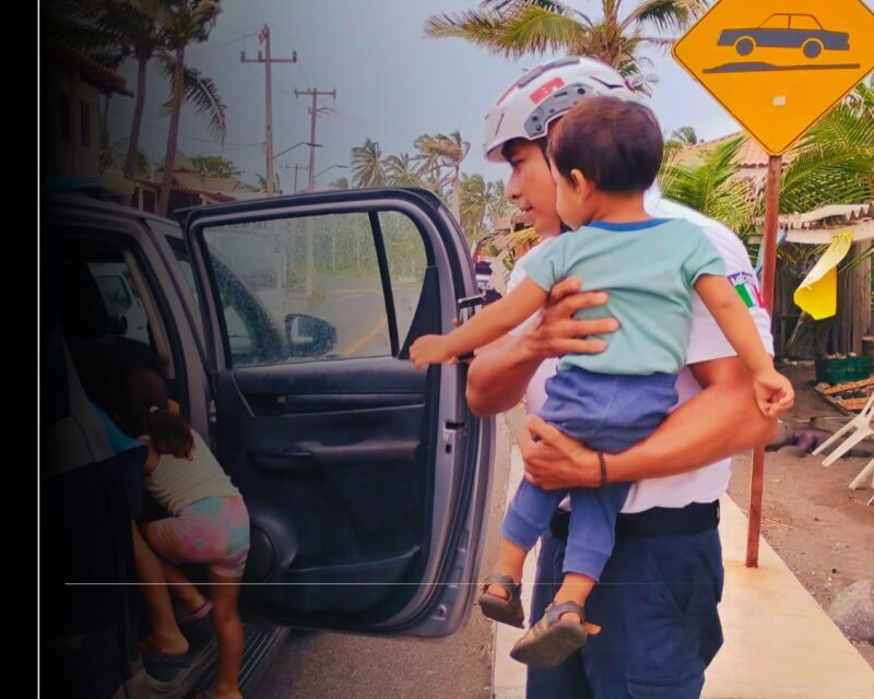Saldo blanco en el estado de Colima tras paso del huracán ‘Polo’; UEPC mantiene vigilancia permanente por mar de fondo