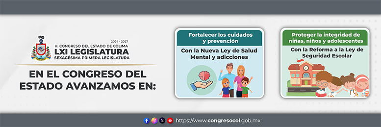 Congreso del Estado de Colima - Banner