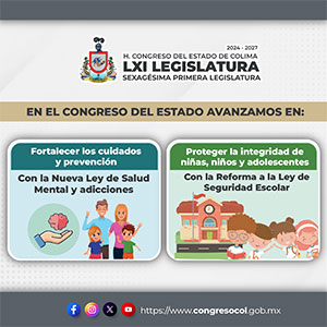 Poder Legislativo - Gobierno del Estado de Colima, México - Banner