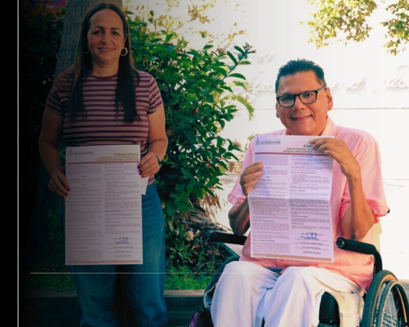 Congreso de Colima e INCODIS convocan al Premio Estatal “Ricardo de Jesús Vázquez Lara Centeno” 2026