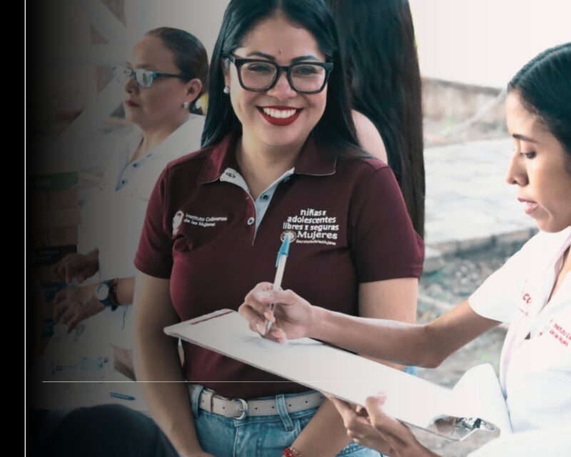 Gobierno de Indira Vizcaíno acercó la Feria de Servicios Ruta Name a la comunidad de Santa Rosa, en Tecomán