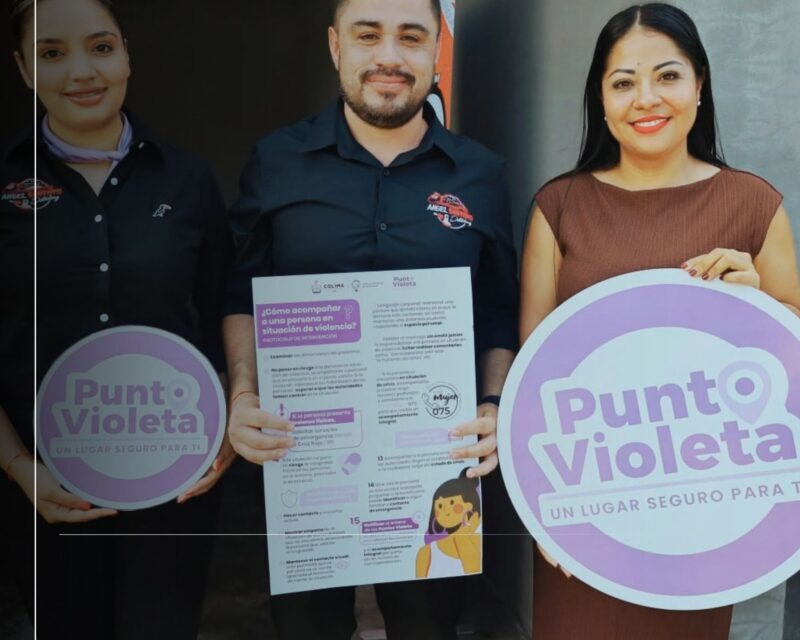 Gobierno de Indira Vizcaíno inaugura otros dos Puntos Violeta y ya son 194 en nueve municipios
