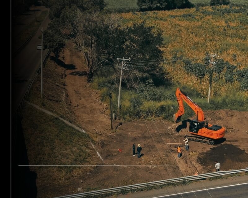 Gobierno de Indira Vizcaíno inicia construcción de infraestructura vial en el entronque Alcaraces, en Cuauhtémoc