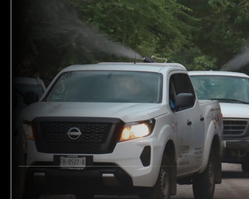 Gobierno del Estado de Colima fumigará panteones, colonias y comunidades a través de la Secretaría de Salud