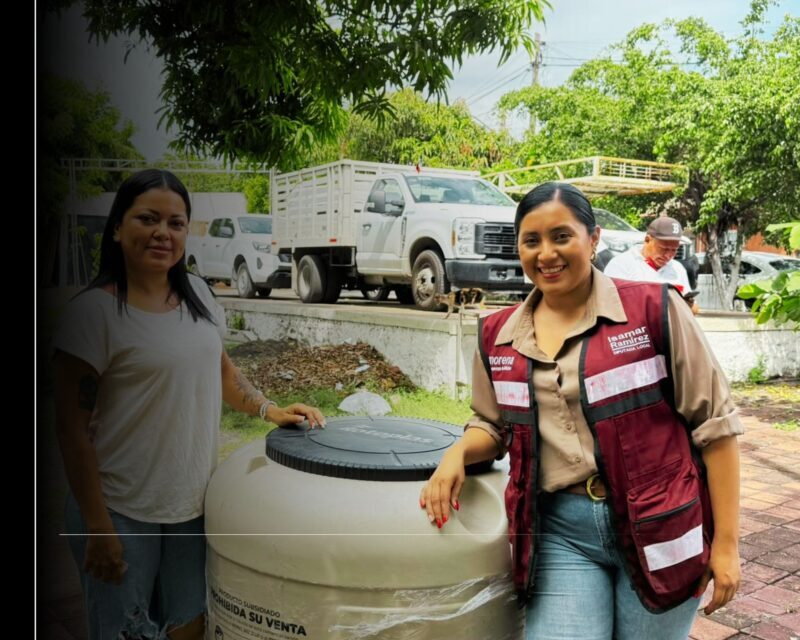 Isamar Ramírez realiaza décima entrega de "Construyendo Esperanza" en Manzanillo