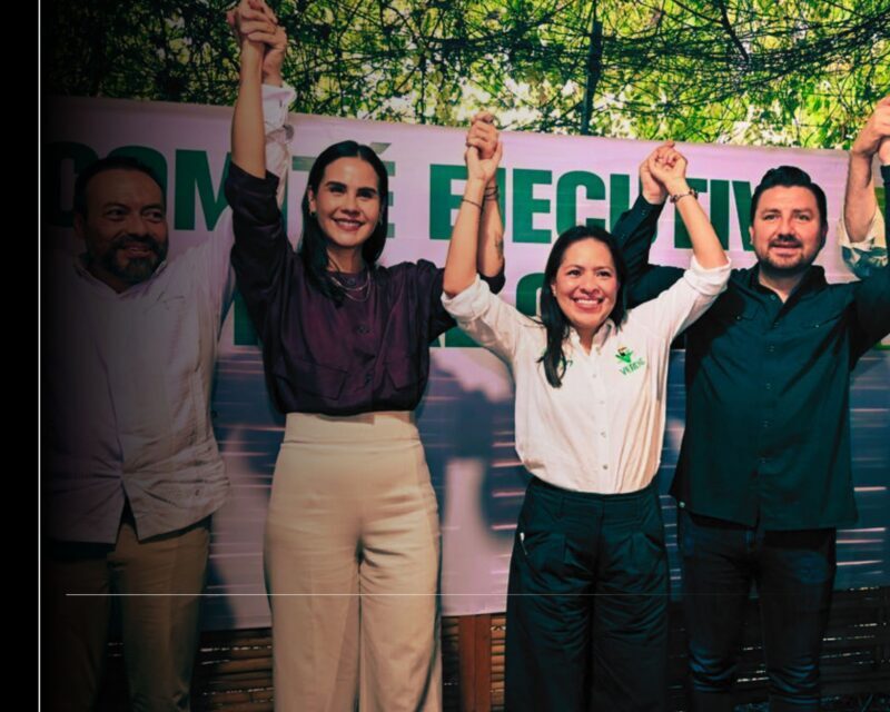 Rosi Bayardo tiene el reconocimiento y respaldo del Verde para defender y avanzar con la 4T en Colima