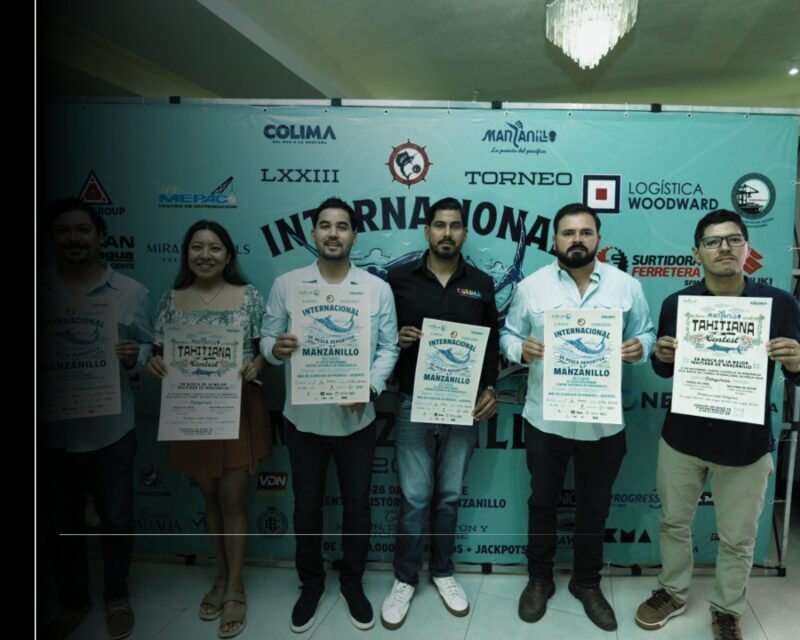 Subsectur Colima presenta el Torneo Internacional de Pesca Deportiva Manzanillo 2026