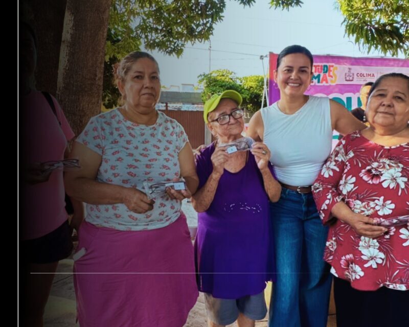 Subsejuv Colima inicia programa de entrega de lentes gratuitos en Tecomán